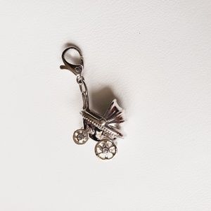 Origami Owl baby carriage dangle